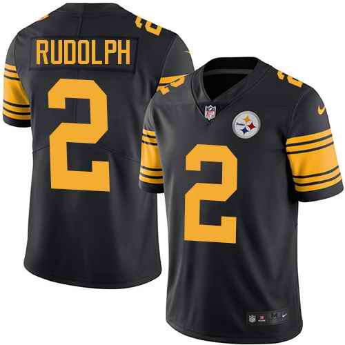 Nike Men & Women & Youth Steelers 2 Mason Rudolph Black Color Rush Limited Jersey,We sell and wholesale Nike Men & Women & Youth Steelers 2 Mason Rudolph Black Color Rush Limited Jersey on line form chian!